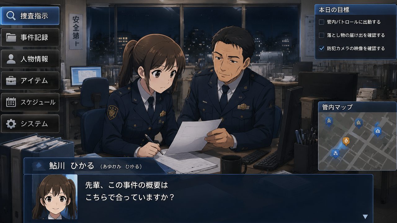 极道无赖EX 女警鮎川光 主线事件 画面 2