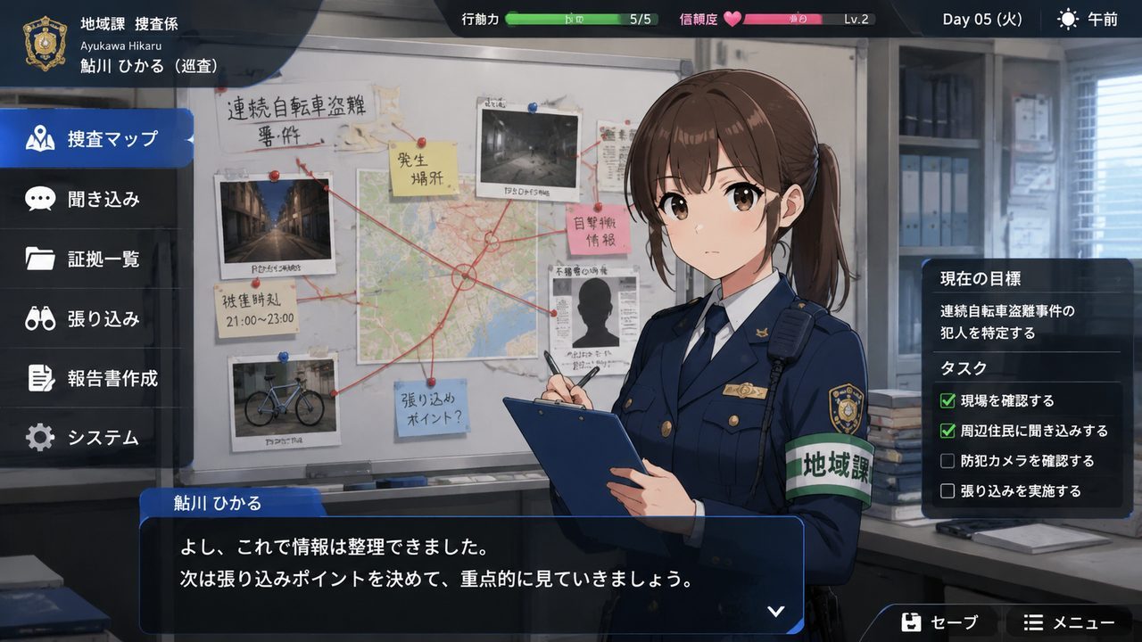极道无赖EX 女警鮎川光 日系SLG 场景图 3
